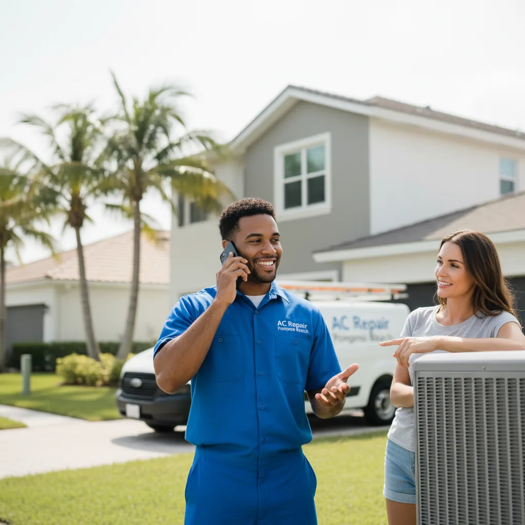 AC Repair Pompano Beach customer support in Colton